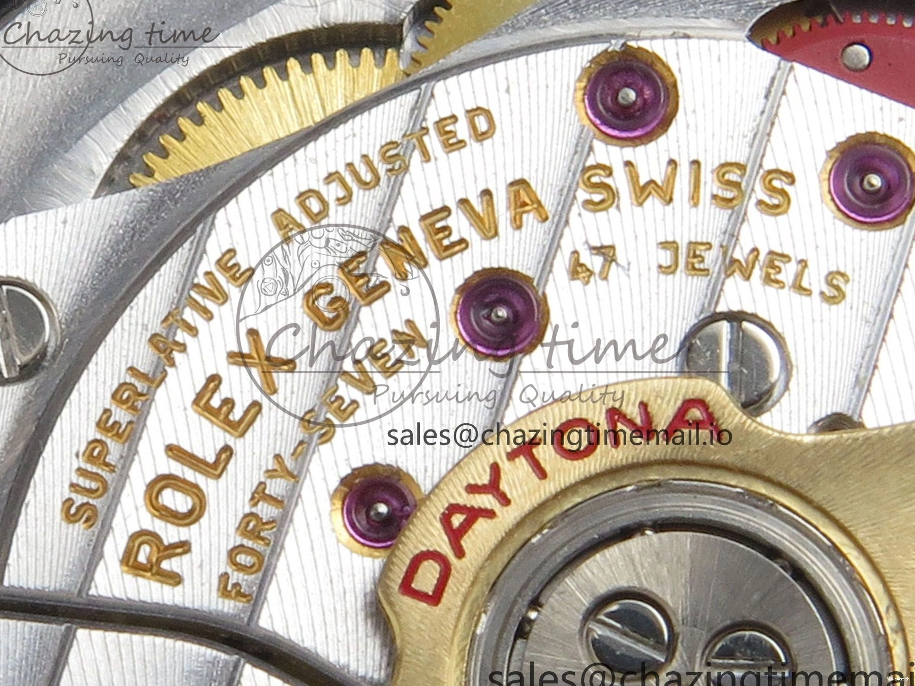 Dial 1:1 Daytona Bracelet Custom on Edition SS PPM4132 904L Le 126529 Modded Best  White Mans CLEAN Custom 0119